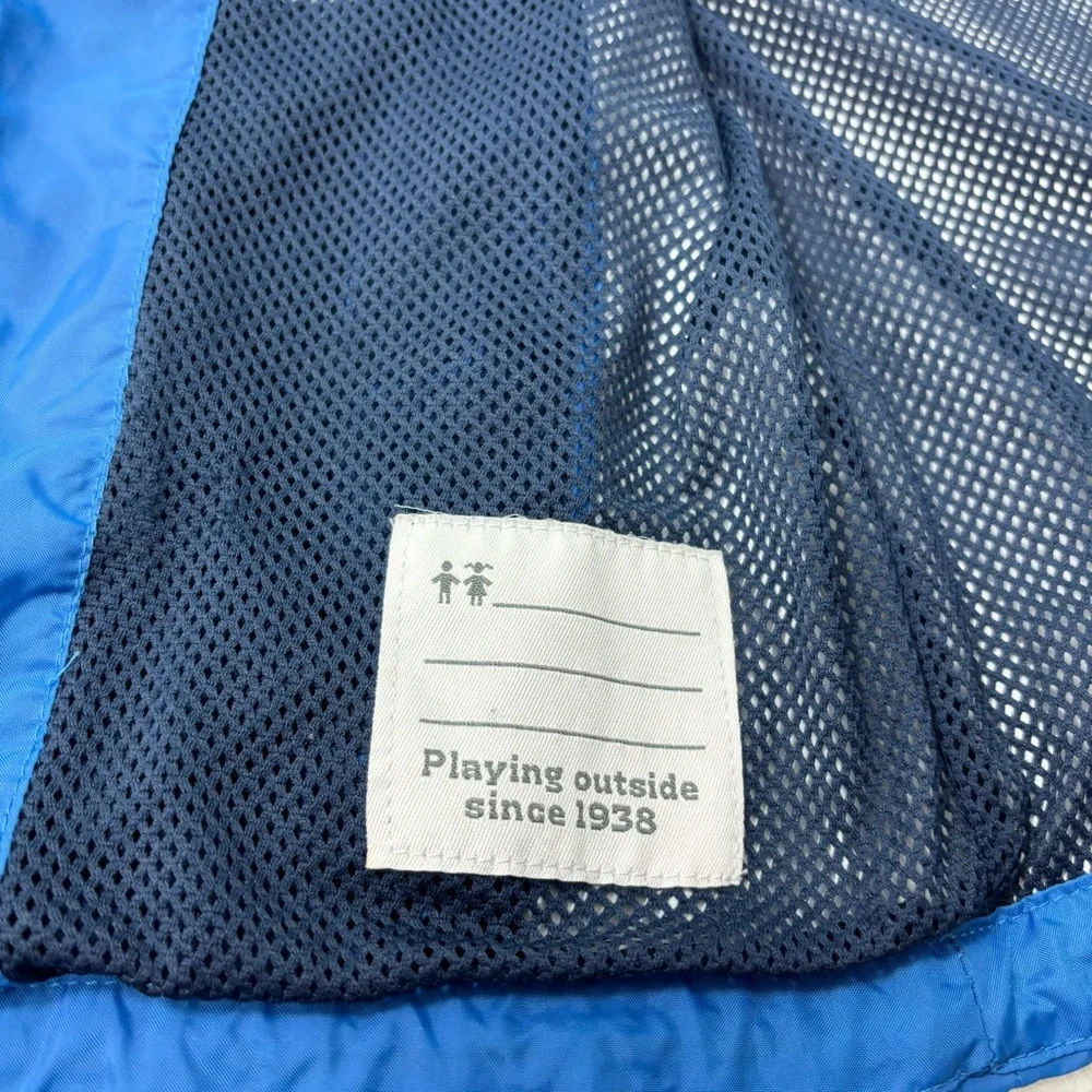 Columbia Blue Raincoat Lightweight‎ Full-Zip Size XSS (4-5)